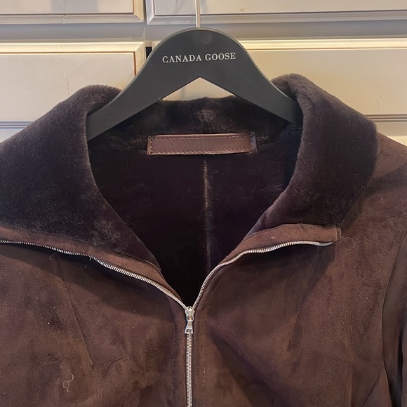 Brand New-Never worn! Rafael Shearling coat - Picture 2 of 5